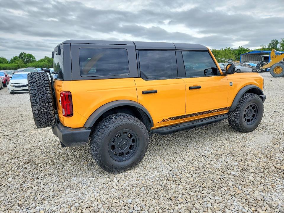 2022 Ford Bronco VIN 1FMDE5BH7NLB41829 COPART salvage auction — FRONT END, MO - SALVAGE CERTIFICATE OF TITLE, sold $7,700 on 2026-07-28 (photo 3)