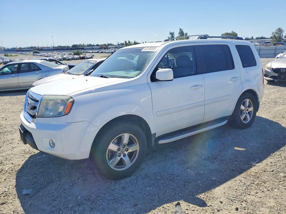 2010 Honda Pilot VIN 5FNYF4H53AB026586 — COPART salvage auction photo