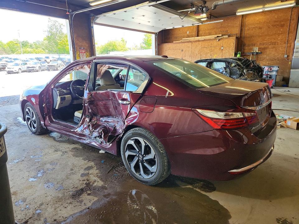 2017 Honda Accord VIN 1HGCR2F80HA105575 COPART salvage auction — SIDE, Pa - Certificate Of Salvage, sold $4,100 on 2026-07-02 (photo 2)