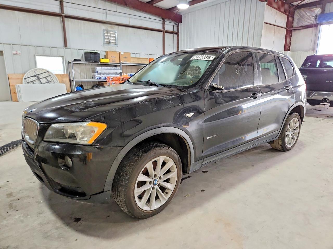 2013 BMW X3 VIN 5UXWX9C59D0D01889 COPART salvage auction — Front End, TX - CERTIFICATE OF TITLE (P), sold $550 on 2026-06-30 (photo 1)