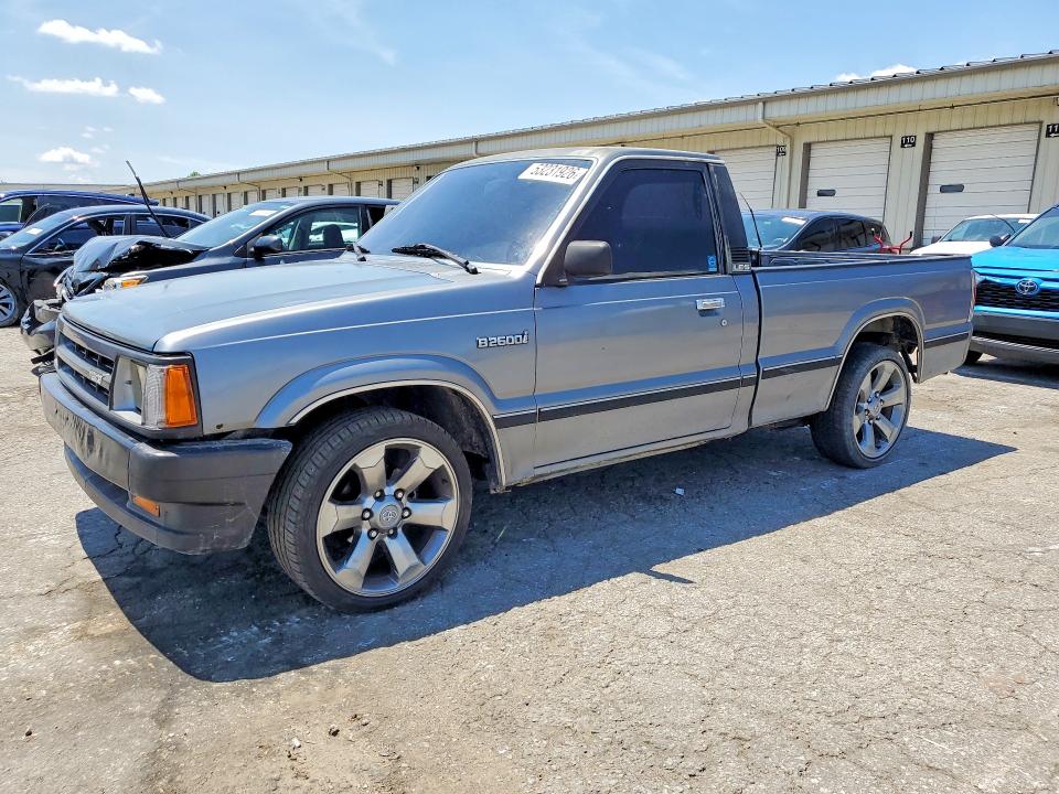 1990 Mazda B series VIN JM2UF1145L0881480 COPART salvage auction — REAR END, In - Cert Of Title-Salvage Title, sold $125 on 2026-07-16 (photo 1)