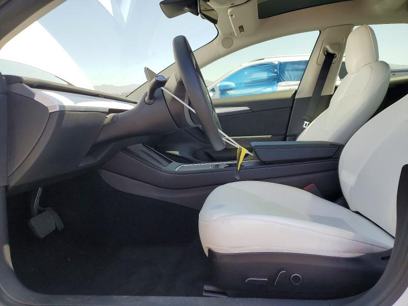 2022 Tesla Model 3 VIN 5YJ3E1EB3NF269245 COPART salvage auction — FRONT END, Ca - Salvage Certificate, sold $9,700 on 2026-07-15 (photo 7)