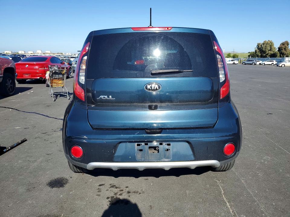 2017 Kia VIN KNDJP3A55H7418553 COPART salvage auction — FRONT END, Ca - Salvage Certificate, sold $1,600 on 2026-07-06 (photo 6)