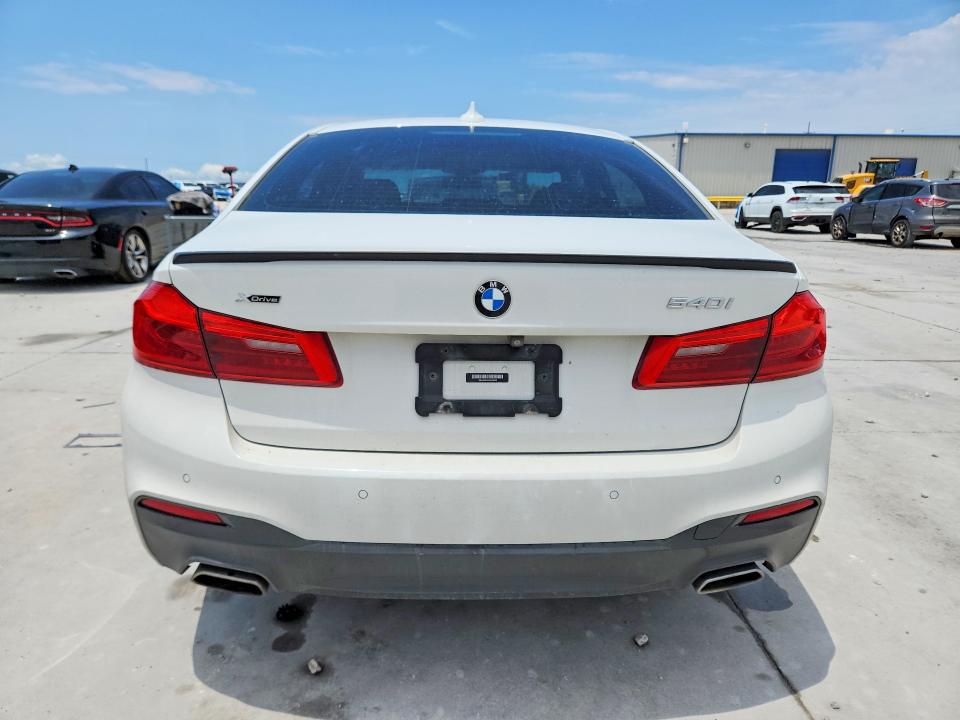 2020 BMW 5er VIN WBAJS3C02LCE58654 COPART salvage auction — FRONT END, Tx - Salvage Vehicle Title, sold $1,050 on 2026-07-24 (photo 6)
