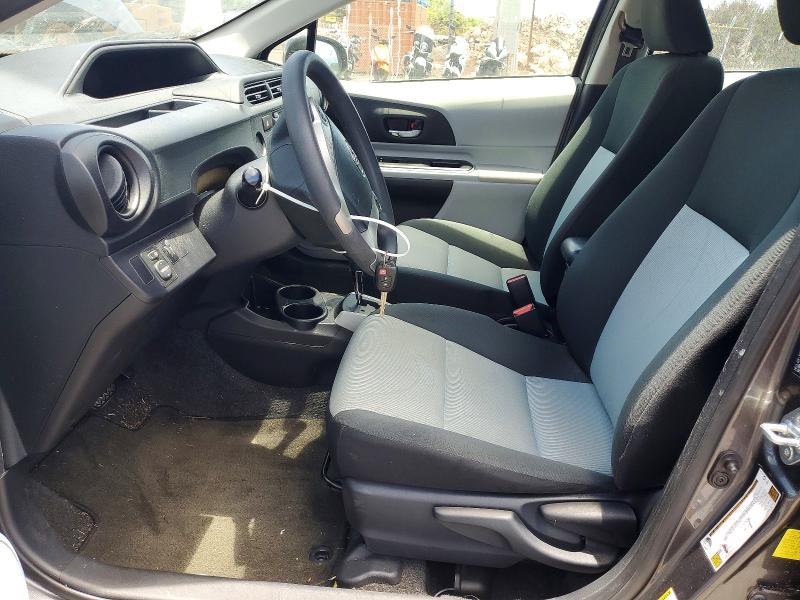 2014 Toyota Prius c VIN JTDKDTB3XE1570143 COPART salvage auction — MINOR DENT/SCRATCHES, HI - CERTIFICATE OF TITLE, sold $90 on 2026-07-27 (photo 7)