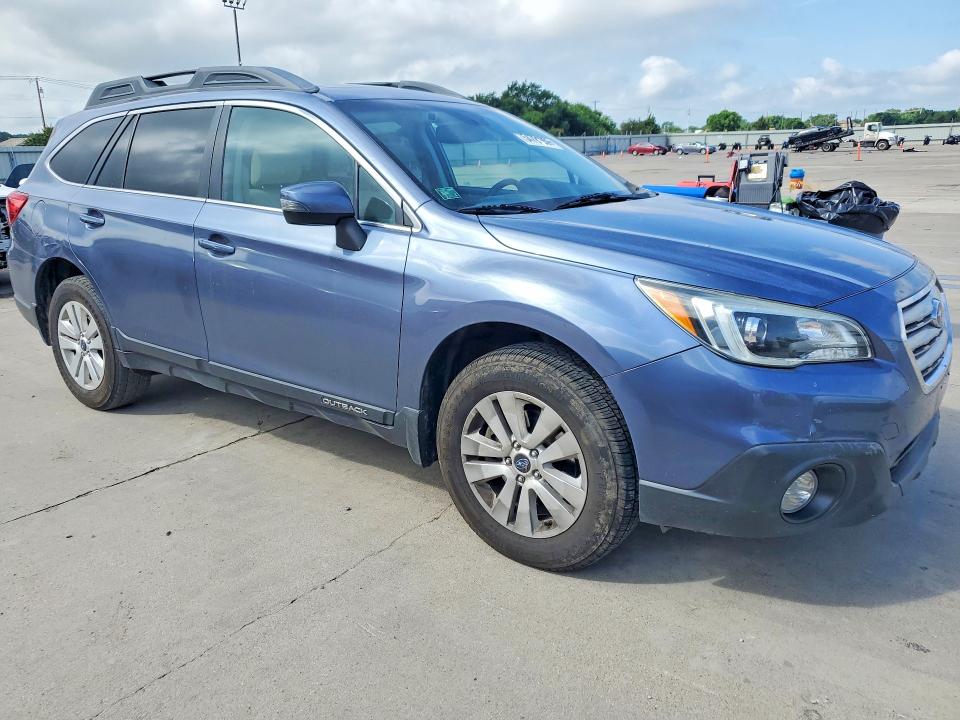 2016 Subaru Outback VIN 4S4BSBHC4G3215818 COPART salvage auction — REAR END, TX - SALVAGE VEHICLE TITLE, sold $2,800 on 2026-07-02 (photo 4)
