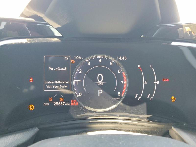 2022 Lexus Nx VIN 2T2GGCEZ9NC008772 COPART salvage auction — FRONT END, Nv - Salvage Title, sold $12,000 on 2026-08-27 (photo 9)