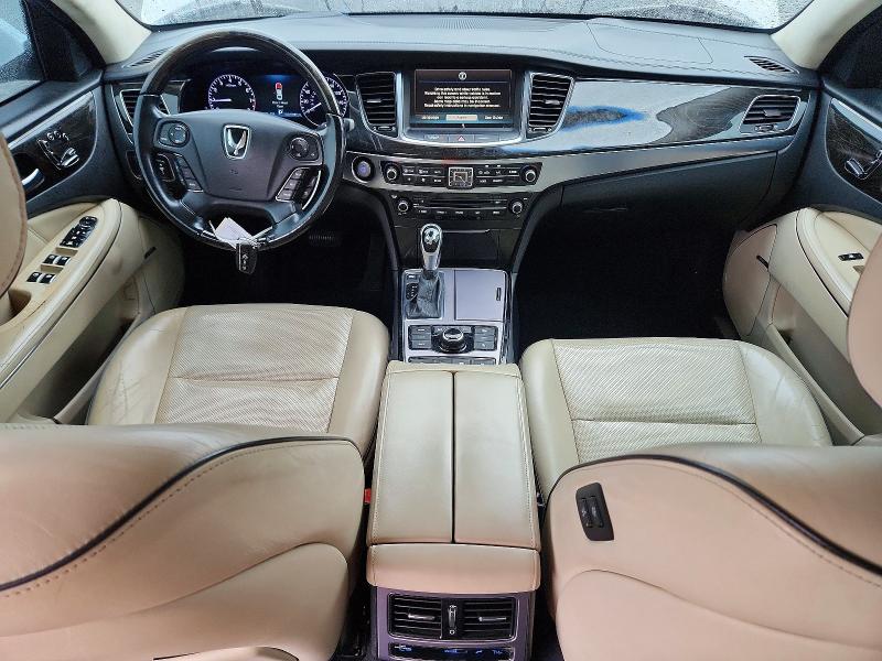 2015 Hyundai Equus VIN KMHGH4JH3FU092818 COPART salvage auction — FRONT END, NC - SALVAGE CERTIFICATE OF TITLE, sold $1,500 on 2026-07-29 (photo 8)
