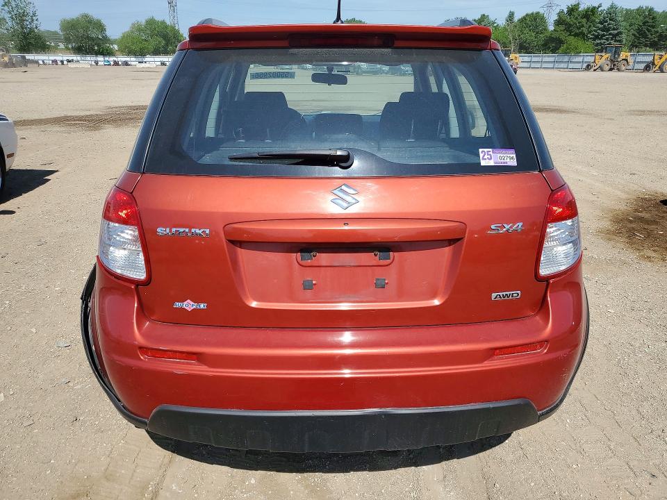 2007 Suzuki Sx4 VIN JS2YB417075102448 COPART salvage auction — FRONT END, Il - Salvage Certificate, sold $275 on 2026-07-21 (photo 6)
