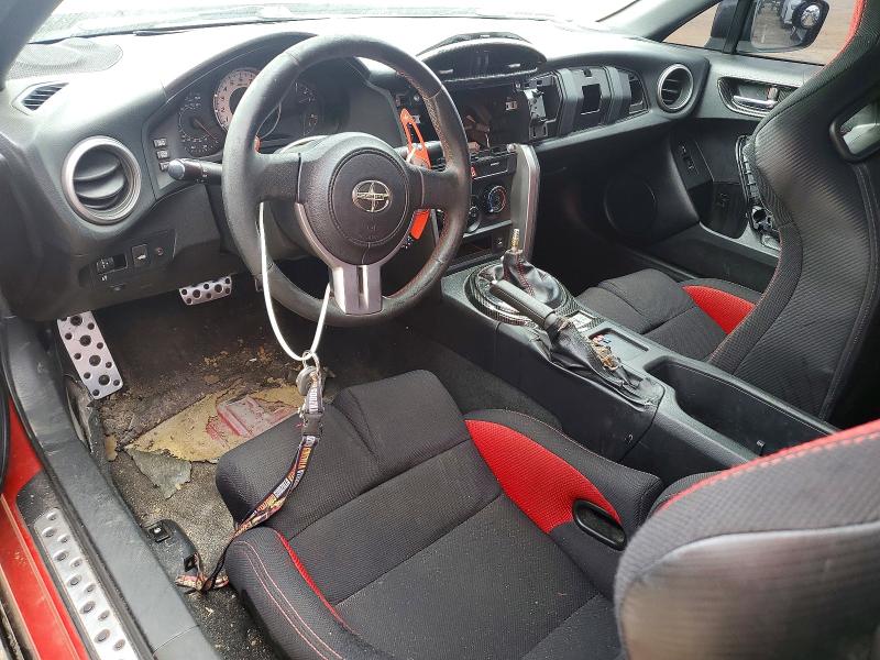 2013 Scion Fr-s VIN JF1ZNAA16D2725298 COPART salvage auction — FRONT END, Mt - Certificate Of Title, sold $1,550 on 2026-07-21 (photo 8)