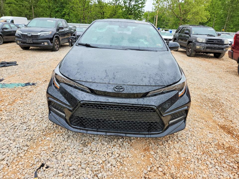 2022 Toyota Corolla VIN 5YFS4MCEXNP107646 COPART salvage auction — HAIL, MO - SALVAGE CERTIFICATE OF TITLE, sold $525 on 2026-07-27 (photo 5)