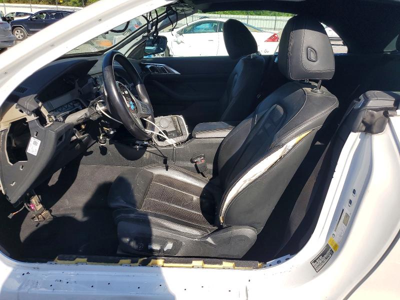2022 BMW M440i VIN WBA53AT01NCJ15062 COPART salvage auction — SIDE, SC - CERT OF TITLE-SALVAGE, sold $12,400 on 2026-07-29 (photo 7)