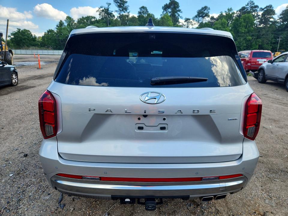 2024 Hyundai Palisade VIN KM8R7DGE8RU768290 COPART salvage auction — FRONT END, La - Cert Of Title-Salvage, sold $8,600 on 2026-07-17 (photo 6)