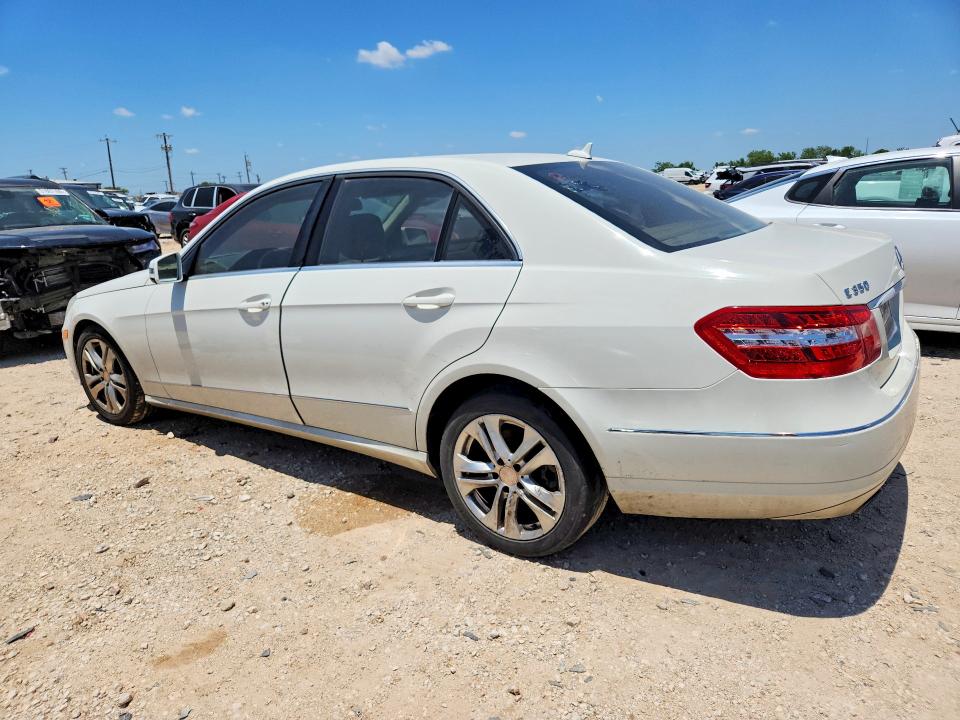 2010 Mercedes-benz E-class VIN WDDHF5GB6AA221027 COPART salvage auction — WATER/FLOOD, Tx - Certificate Of Title (P), sold $2,700 on 2026-07-09 (photo 2)
