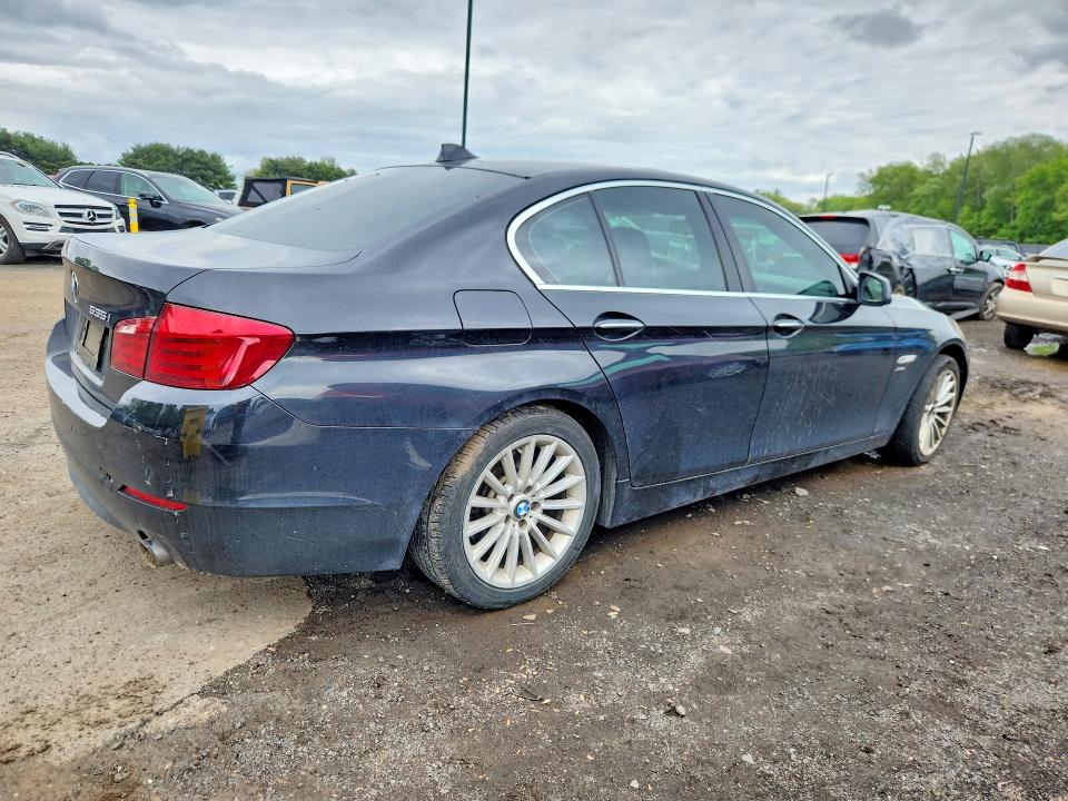 2012 BMW 5er VIN WBAFU7C58CDU63285 COPART salvage auction — MECHANICAL, Ma - Cert Of Title-Salvage, sold $925 on 2026-07-09 (photo 3)