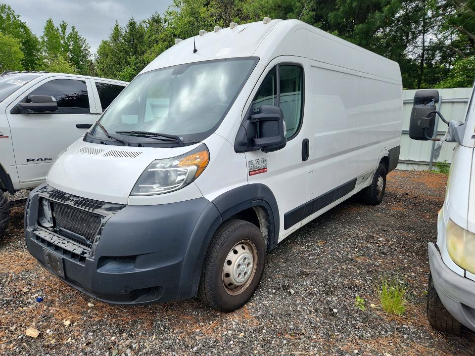 2020 Ram Promaster 3500 VIN 3C6URVJG4LE119768 — COPART salvage auction photo