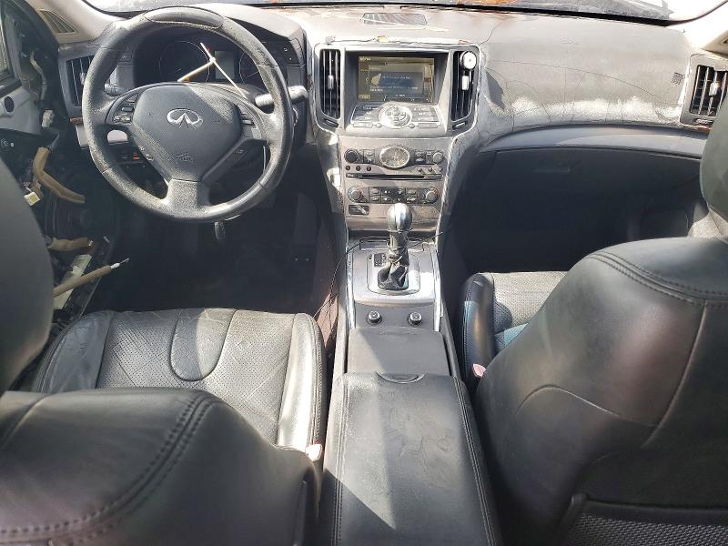 2011 Infiniti G37 VIN JN1CV6AP4BM510640 COPART salvage auction — WATER/FLOOD, Fl - Cert Of Title-Slvg Rebld Flood, sold $300 on 2026-07-02 (photo 8)