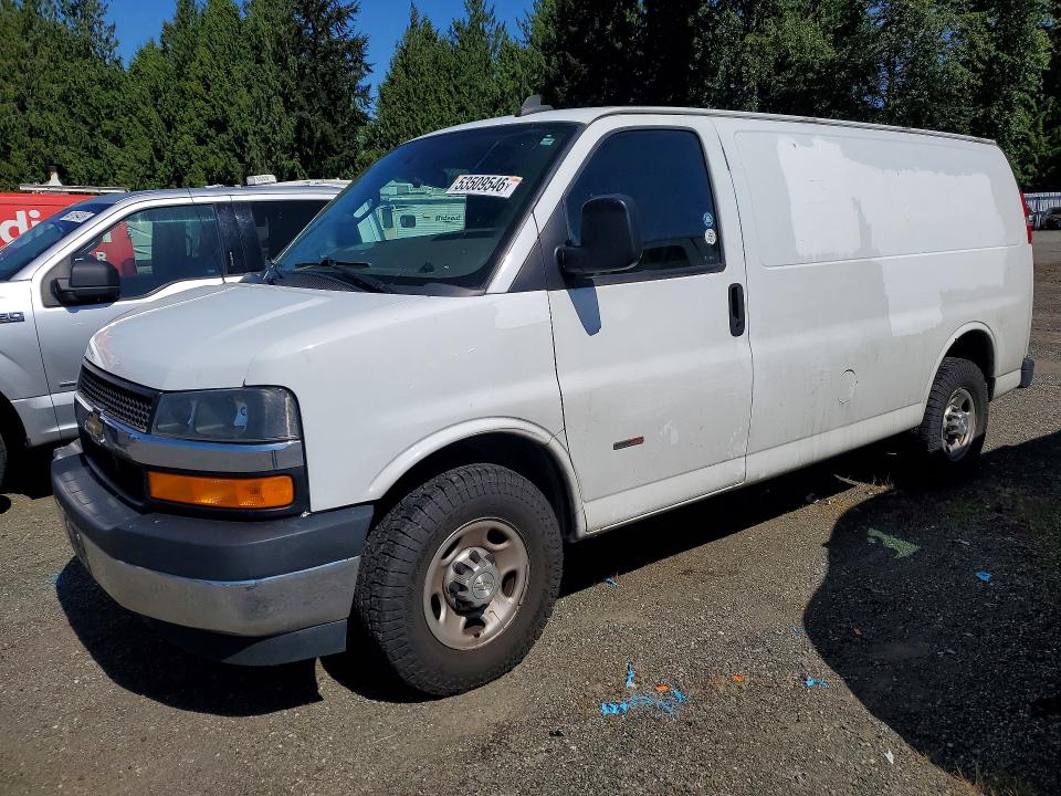 2018 Chevrolet Express 3500 VIN 1GCZGGF17J1178656 COPART salvage auction — BURN, Wa - Bill Of Sale, sold $1,250 on 2026-07-08 (photo 1)