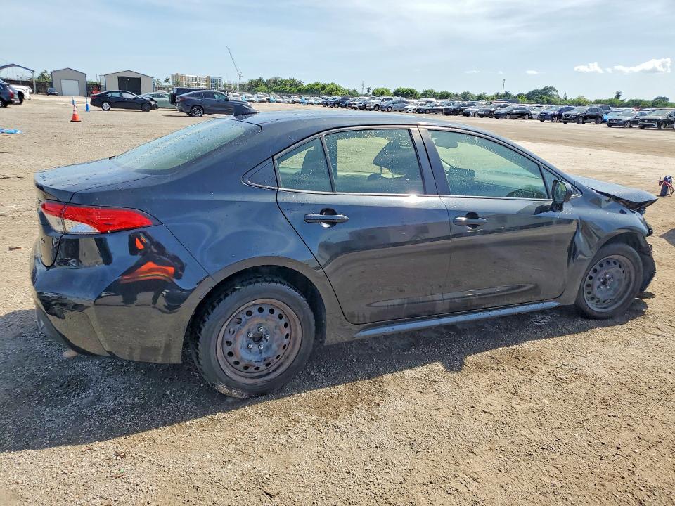 2022 Toyota Corolla VIN JTDEPMAE3NJ217773 COPART salvage auction — FRONT END, FL - CERTIFICATE OF TITLE, sold $3,400 on 2026-07-27 (photo 3)