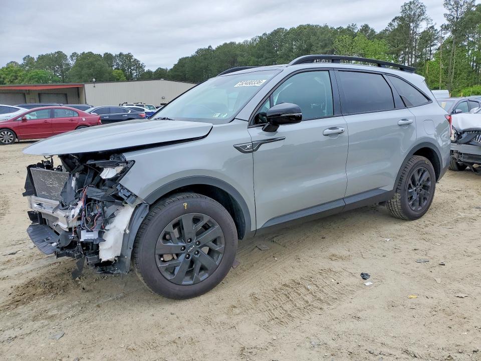 2023 Kia Sorento VIN 5XYRLDLC2PG194756 COPART salvage auction — FRONT END, Pa - Certificate Of Salvage, sold $4,700 on 2026-07-14 (photo 1)