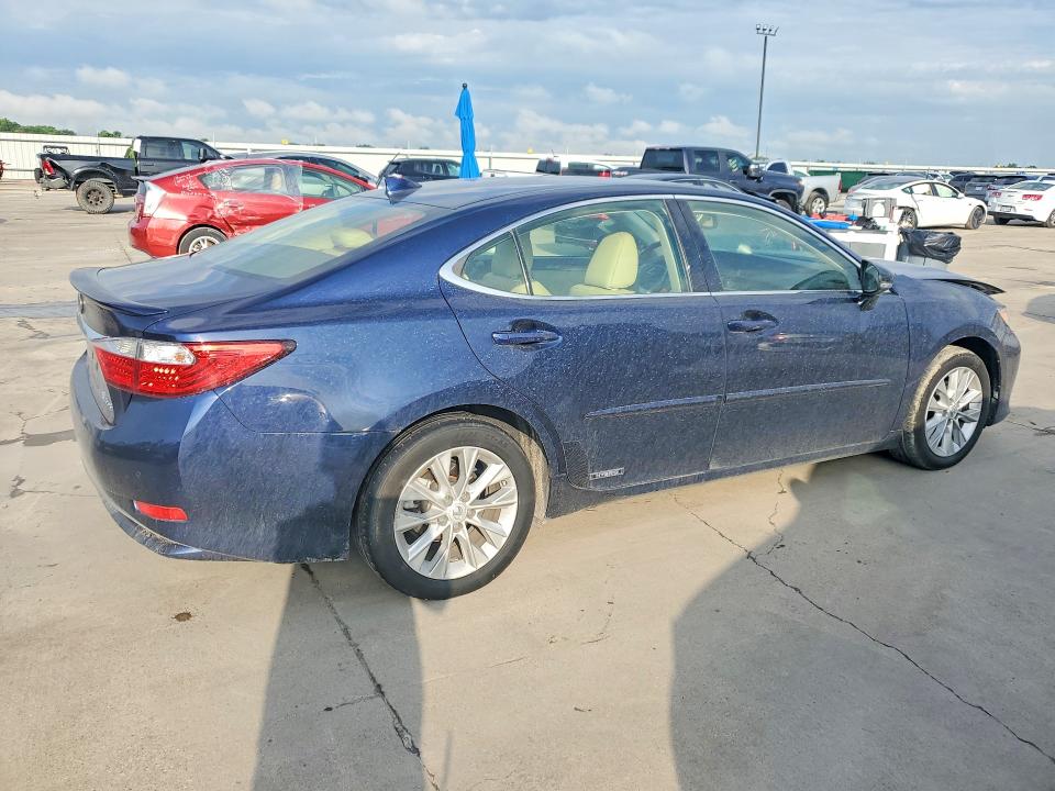2015 Lexus ES VIN JTHBW1GG0F2088253 COPART salvage auction — FRONT END, Tx - Salvage Vehicle Title, sold $4,250 on 2026-07-09 (photo 3)