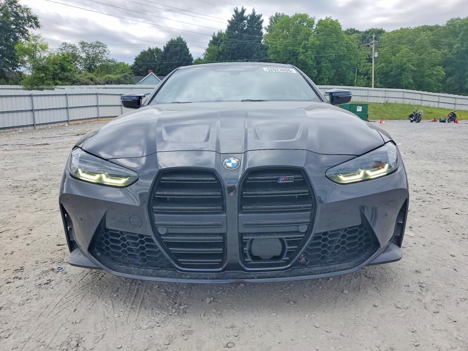 2022 BMW M4 VIN WBS33AZ02NCJ19017 COPART salvage auction — REAR END, Nc - Salvage Certificate Of Title, sold $25,500 on 2026-07-22 (photo 5)