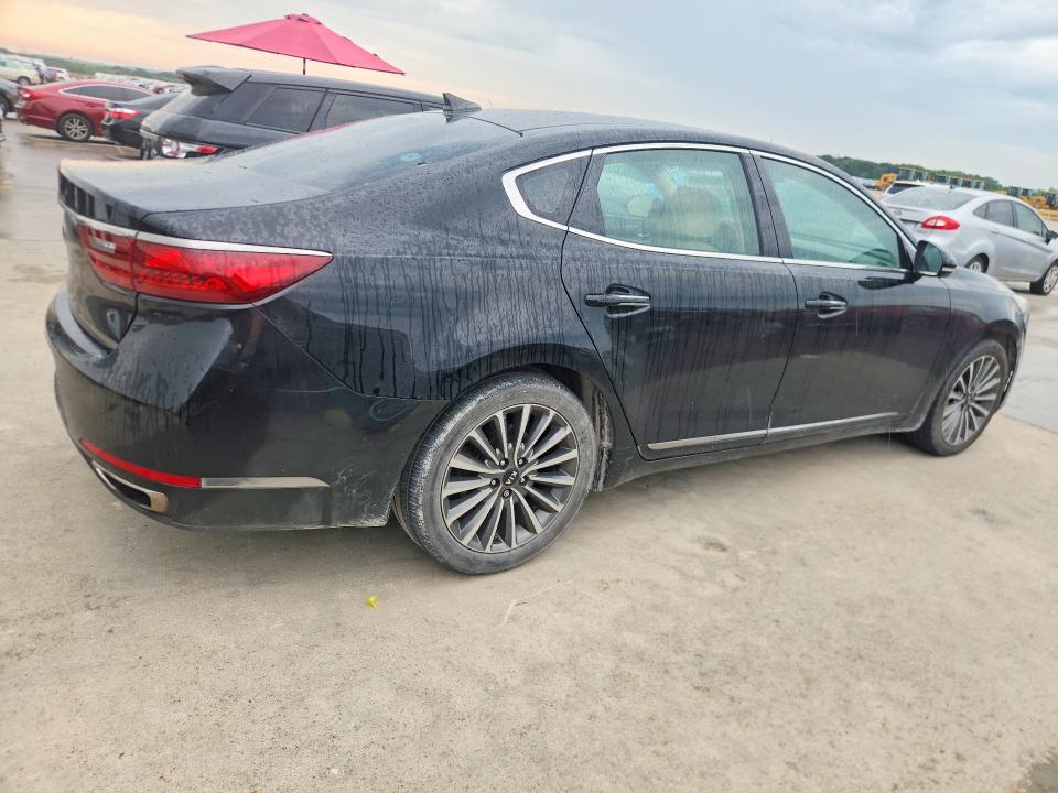 2018 Kia Cadenza VIN KNALB4J19J5120449 COPART salvage auction — HAIL, Tx - Certificate Of Title, sold $4,150 on 2026-07-30 (photo 3)