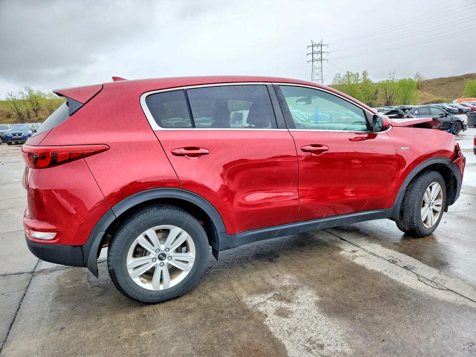 2017 Kia VIN KNDPMCAC7H7186832 COPART salvage auction — FRONT END, Co - Public - Salvage Title, sold $1,400 on 2026-07-27 (photo 3)