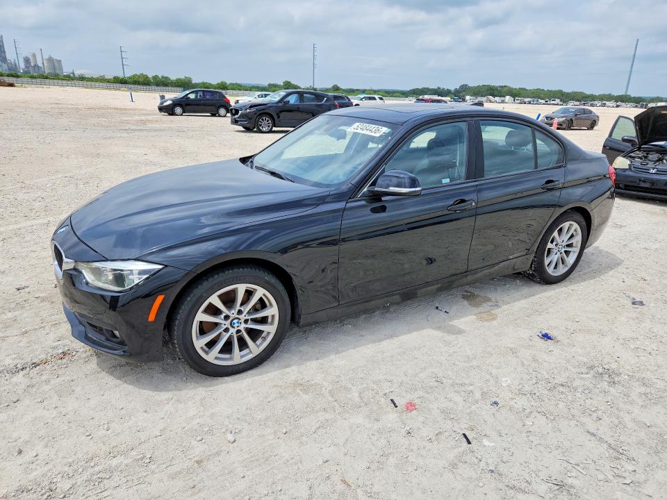 2018 BMW 3er VIN WBA8E1G59JNU90189 COPART salvage auction — NORMAL WEAR, Tx - Certificate Of Title, sold $2,800 on 2026-07-27 (photo 1)