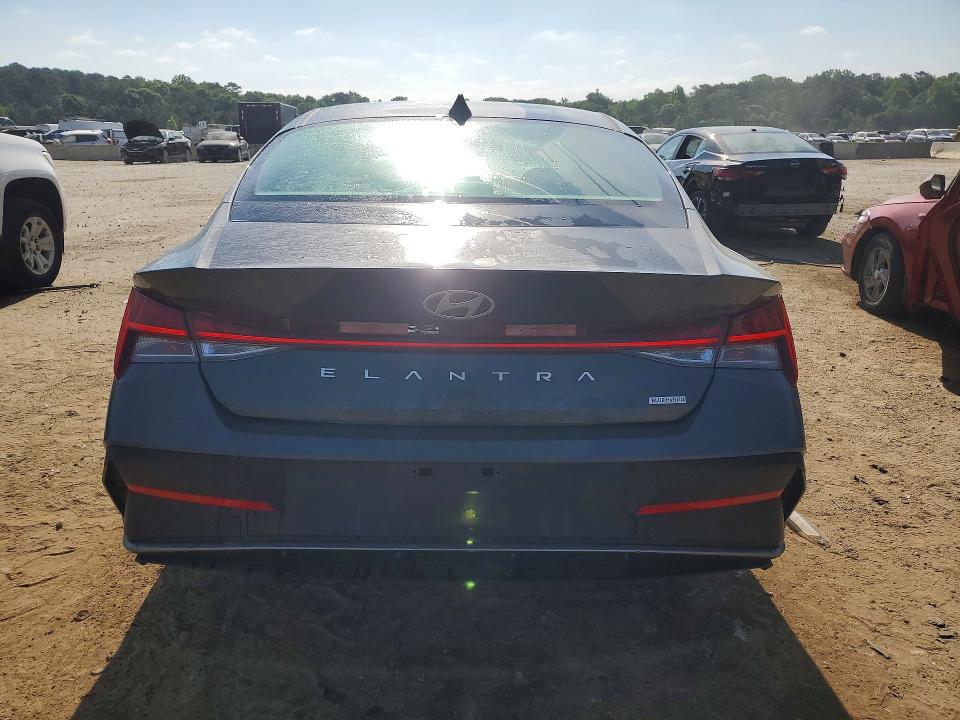 2026 Hyundai Elantra VIN KMHLM4DJXTU186022 COPART salvage auction — FRONT END, VA - CERT OF TITLE - SALVAGE, sold $4,550 on 2026-07-22 (photo 6)