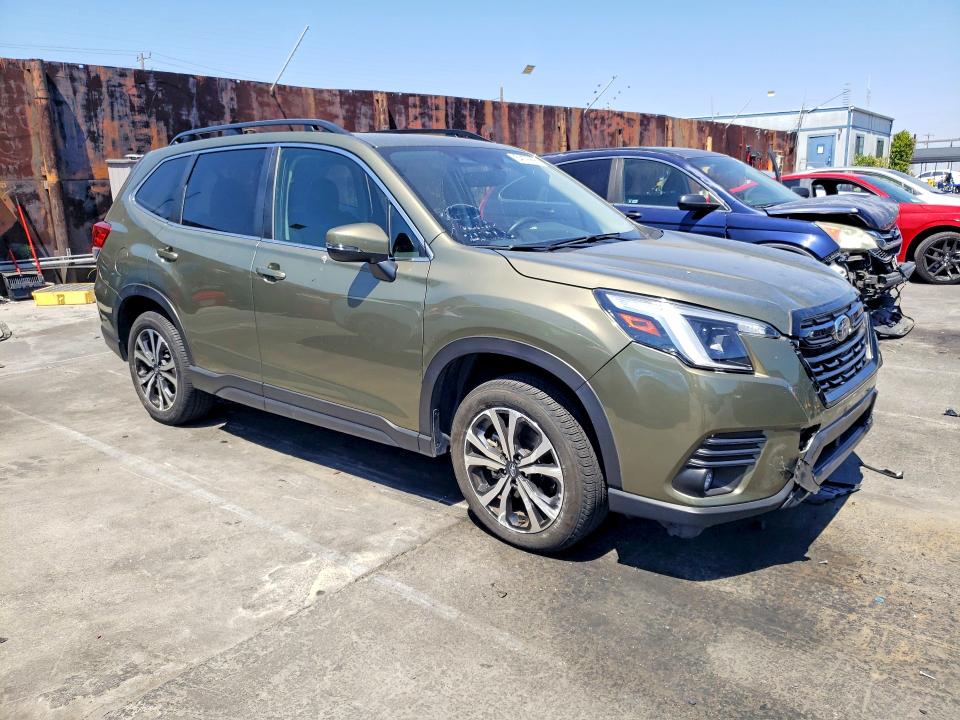 2024 Subaru Forester VIN JF2SKALC0RH466820 COPART salvage auction — SIDE, Ca - Salvage Certificate, sold $7,500 on 2026-07-06 (photo 4)