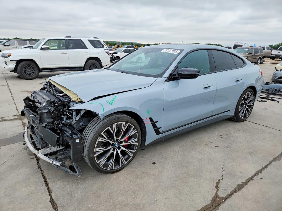 2023 BMW 4er VIN WBA63AV08PFN30284 COPART salvage auction — FRONT END, Tx - Certificate Of Title, sold $12,400 on 2026-07-23 (photo 1)