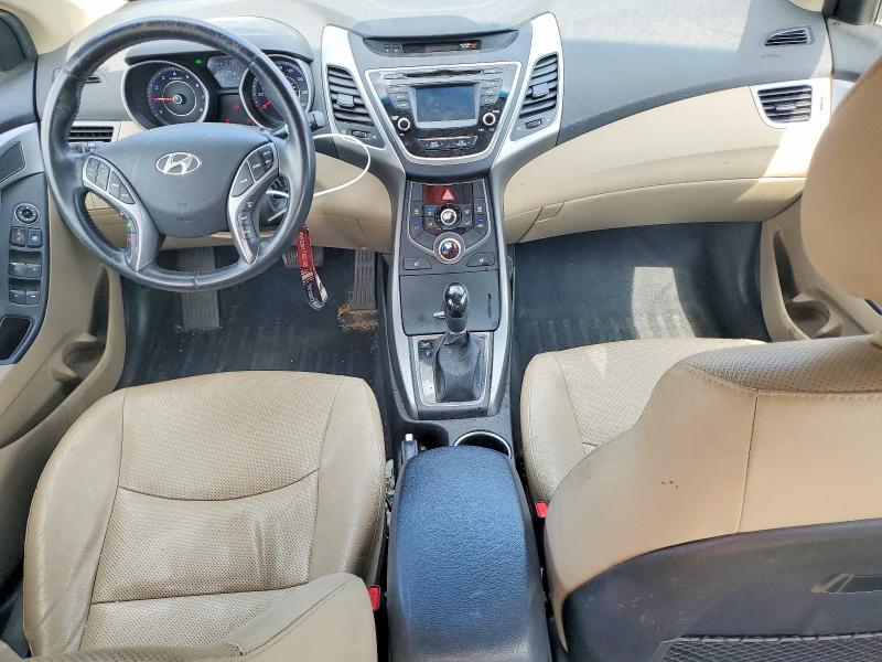 2014 Hyundai Elantra VIN KMHDH4AE6EU042549 COPART salvage auction — FRONT END, Sc - Cert Of Title-Salvage, sold $725 on 2026-07-24 (photo 8)