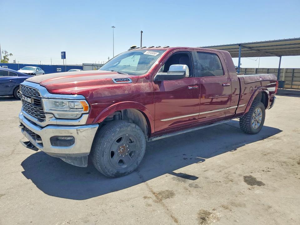 2021 Ram 2500 VIN 3C6UR5TL9MG594848 COPART salvage auction — VANDALISM, Tx - Salvage Vehicle Title, sold $125 on 2026-07-31 (photo 1)