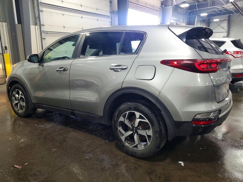 2020 Kia Sportage VIN KNDPMCAC7L7647763 COPART salvage auction — VANDALISM, Mn - Cert Of Title-Salvage, sold $5,100 on 2026-07-14 (photo 2)