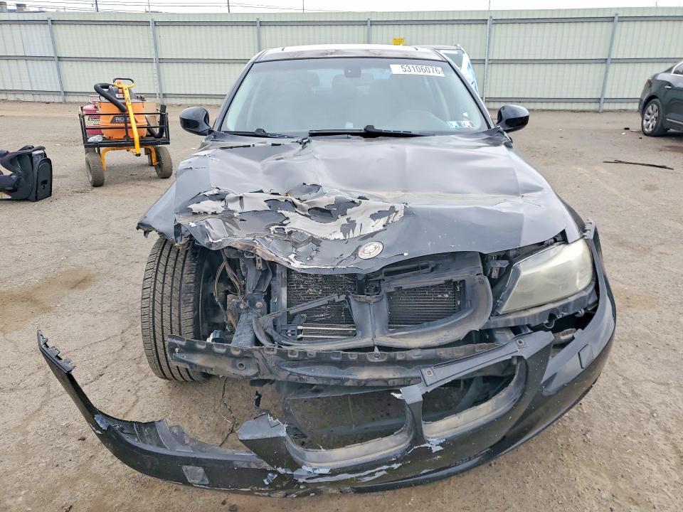 2009 BMW 3 series VIN WBAPH53569A435847 COPART salvage auction — FRONT END, PA - CERT OF SALV-R=RECONSTRUCTED, sold $400 on 2026-07-21 (photo 5)