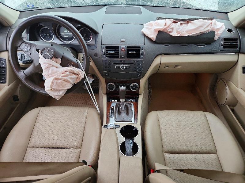 2010 Mercedes-benz C-klasse VIN WDDGF8BB3AF497253 COPART salvage auction — FRONT END, Ky - Bill Of Sale/Part Only/No Titl, sold $475 on 2026-07-02 (photo 8)