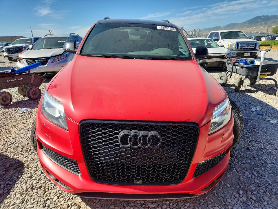 2015 Audi Q7 VIN WA1DGAFE4FD024772 COPART salvage auction — SIDE, Ut - Salvage Certificate, sold $2,600 on 2026-07-02 (photo 5)
