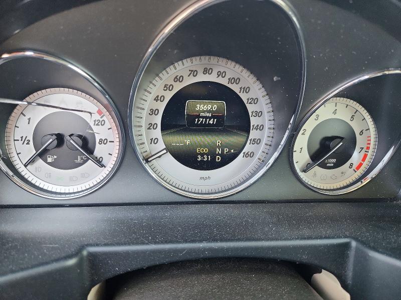 2014 Mercedes-benz Glk-klasse VIN WDCGG5HB3EG274489 COPART salvage auction — FRONT END, Tx - Salvage Vehicle Title, sold $2,750 on 2026-07-31 (photo 9)
