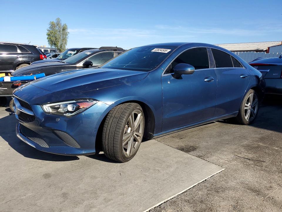 2020 Mercedes-benz Cla-klasse VIN WDD5J4GBXLN057059 COPART salvage auction — MECHANICAL, NV - SALVAGE TITLE, sold $7,300 on 2026-08-03 (photo 1)