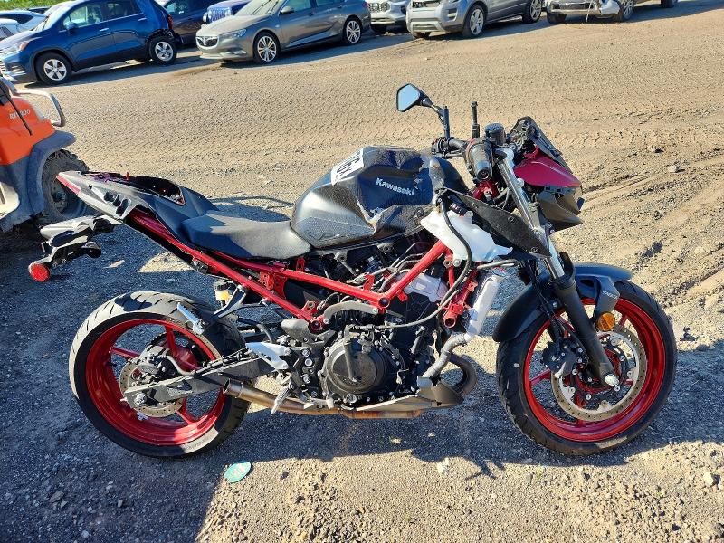 2024 Kawasaki Er VIN ML5ERGF1XRDA06458 COPART salvage auction — ROLLOVER, Mi - Scrap Certificate Of Title, sold $425 on 2026-07-23 (photo 1)