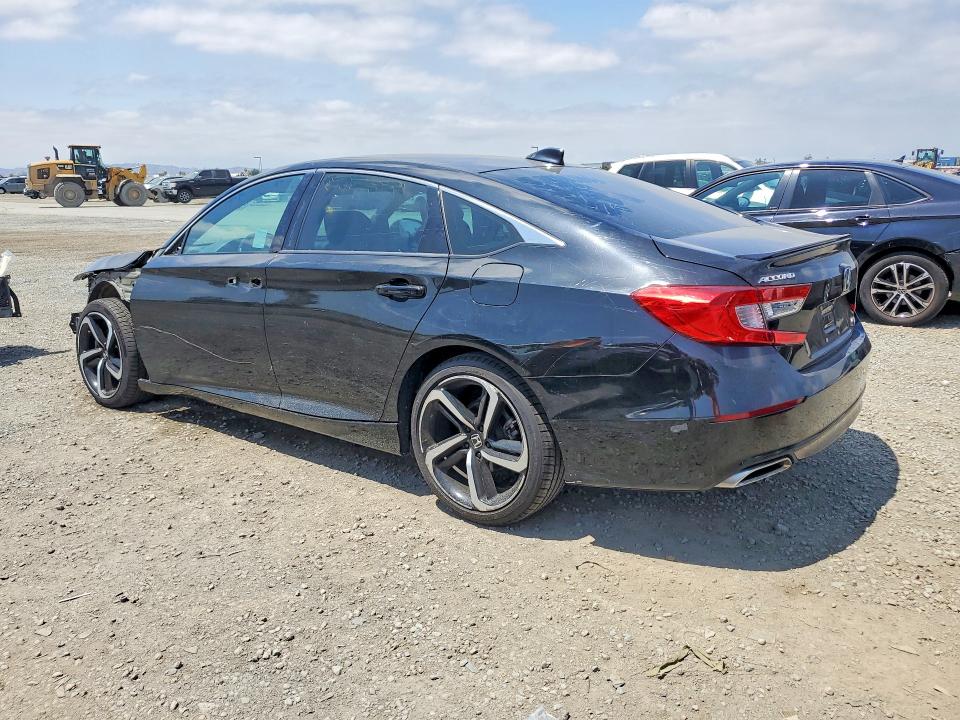 2022 Honda Accord VIN 1HGCV1F31NA023683 COPART salvage auction — FRONT END, Ca - Salvage Certificate, sold $7,700 on 2026-07-02 (photo 2)