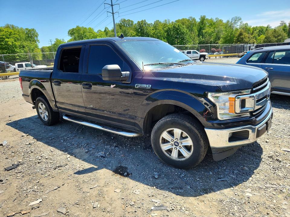 2020 Ford F-150 VIN 1FTEW1C4XLKD27250 COPART salvage auction — VANDALISM, Md - Cert Of Salvage > 75% Damage, sold $5,200 on 2026-07-02 (photo 4)