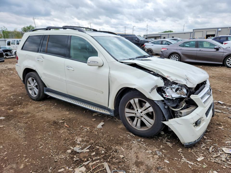 2008 Mercedes-benz Gl-klasse VIN 4JGBF71E78A382569 COPART salvage auction — FRONT END, Il - Salvage Certificate, sold $500 on 2026-07-03 (photo 4)
