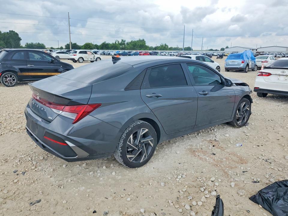 2025 Hyundai Elantra VIN KMHLM4DJ0SU153125 COPART salvage auction — FRONT END, Tx - Salvage Vehicle Title, sold $5,500 on 2026-07-16 (photo 3)