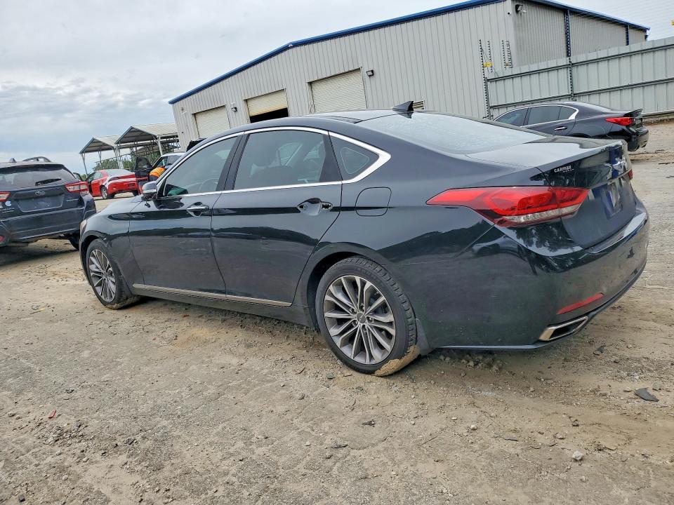 2015 Hyundai Genesis VIN KMHGN4JE8FU055228 COPART salvage auction — SIDE, Ga - Cert Of Title-Salvage, sold $3,050 on 2026-07-10 (photo 2)