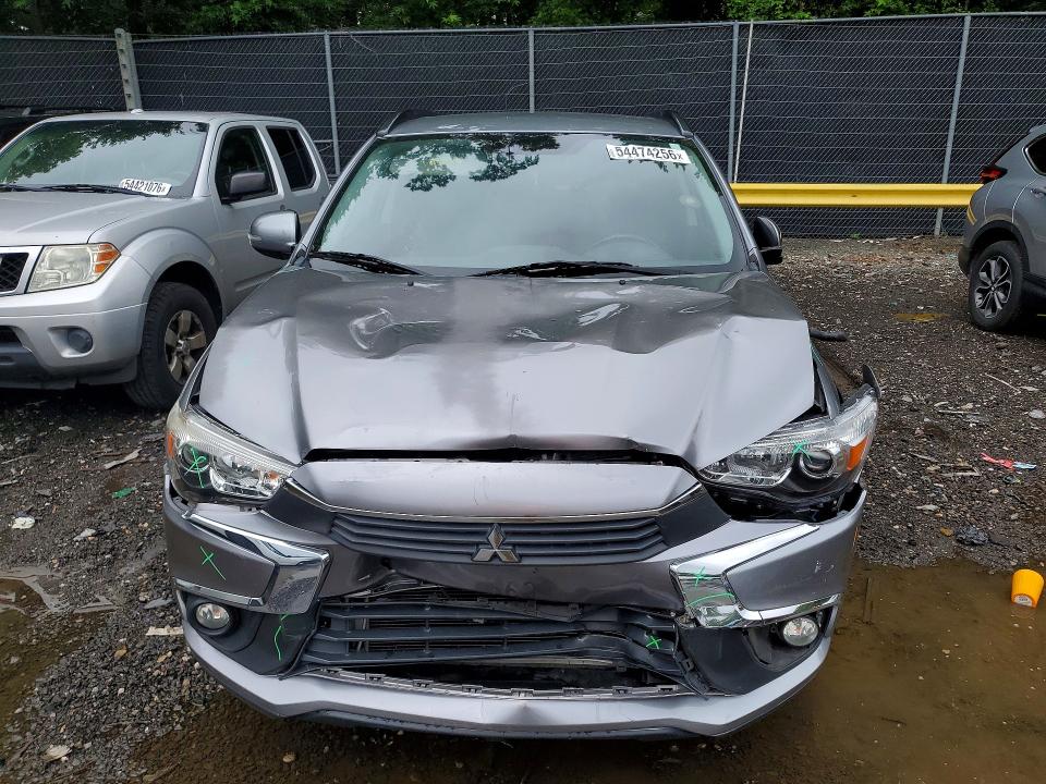 2017 Mitsubishi Outlander VIN JA4AR4AW4HZ022783 COPART salvage auction — FRONT END, ID - SALVAGE CERTIFICATE OF TITLE, sold $950 on 2026-07-28 (photo 5)