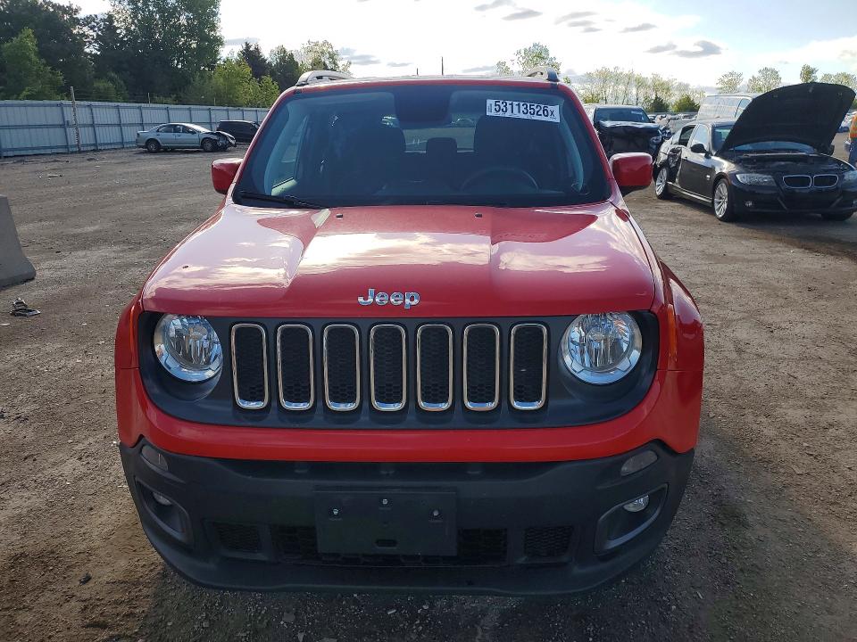 2018 Jeep Renegade VIN ZACCJBBB9JPJ45888 COPART salvage auction — SIDE, Il - Salvage Certificate, sold $3,100 on 2026-07-07 (photo 5)