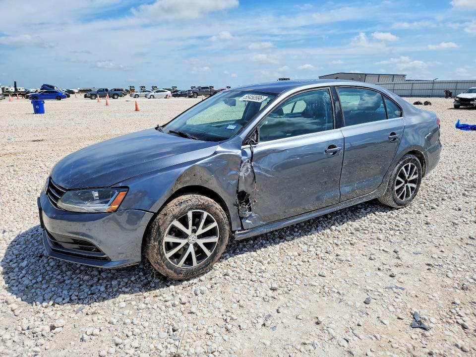2018 Volkswagen Jetta VIN 3VWDB7AJ6JM223053 COPART salvage auction — SIDE, Tx - Salvage Vehicle Title, sold $350 on 2026-07-09 (photo 1)
