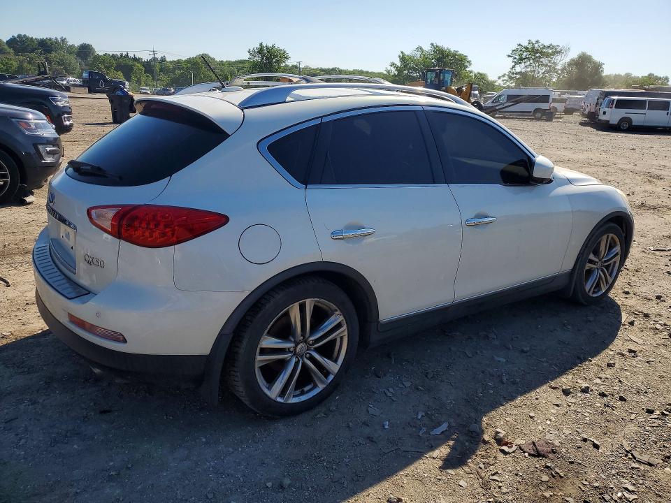 2014 Infiniti Qx50 VIN JN1BJ0HR8EM192358 COPART salvage auction — FRONT END, Wv - Certificate Of Title, sold $3,000 on 2026-07-09 (photo 3)